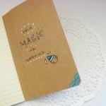 Hand painted OOAK Moleskine..