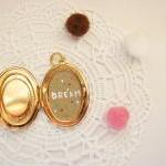Hand painted golden photo L..