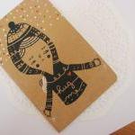 Screen printed Moleskine ca..