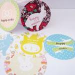 Round Easter Printable Gift..