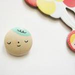 MR MINT Hand painted wooden..
